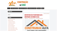 Desktop Screenshot of construcaodecasa.com